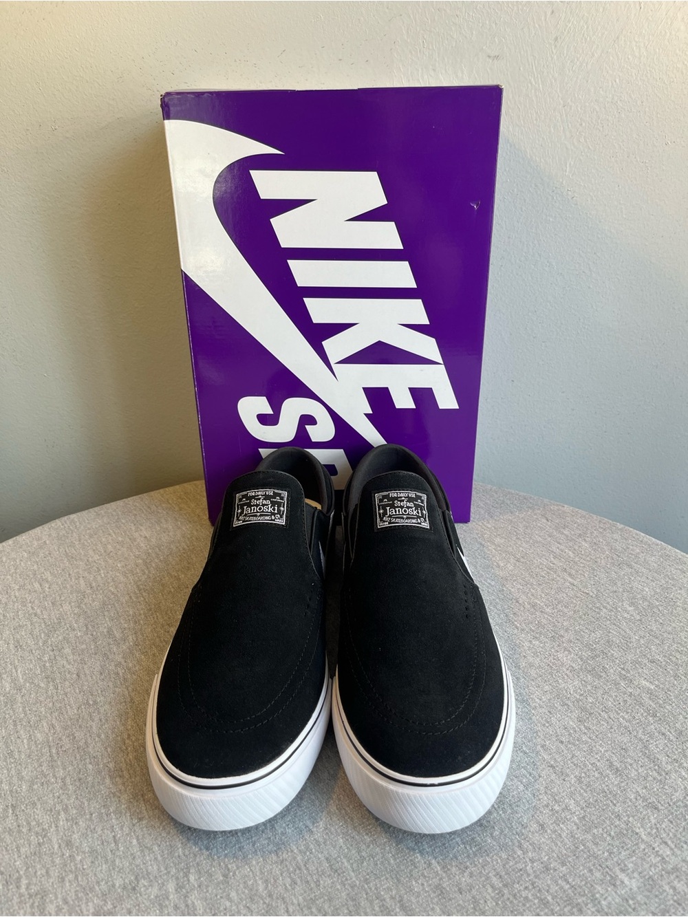 Nike SB Zoom Janoski+ Slip Black White Men's Shoe Size 11 FN5893 001 - Picture 4 of 12